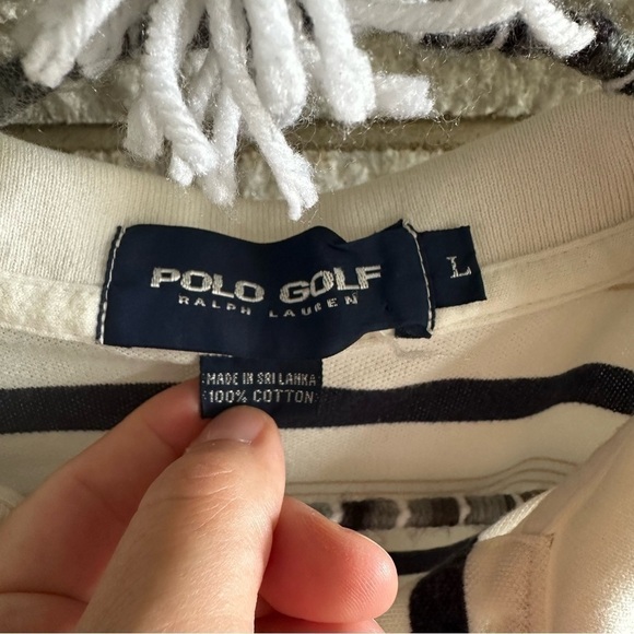 Ralph Lauren Polo golf shirt Ohio Prestwick vintage Y2K large - Picture 5 of 8